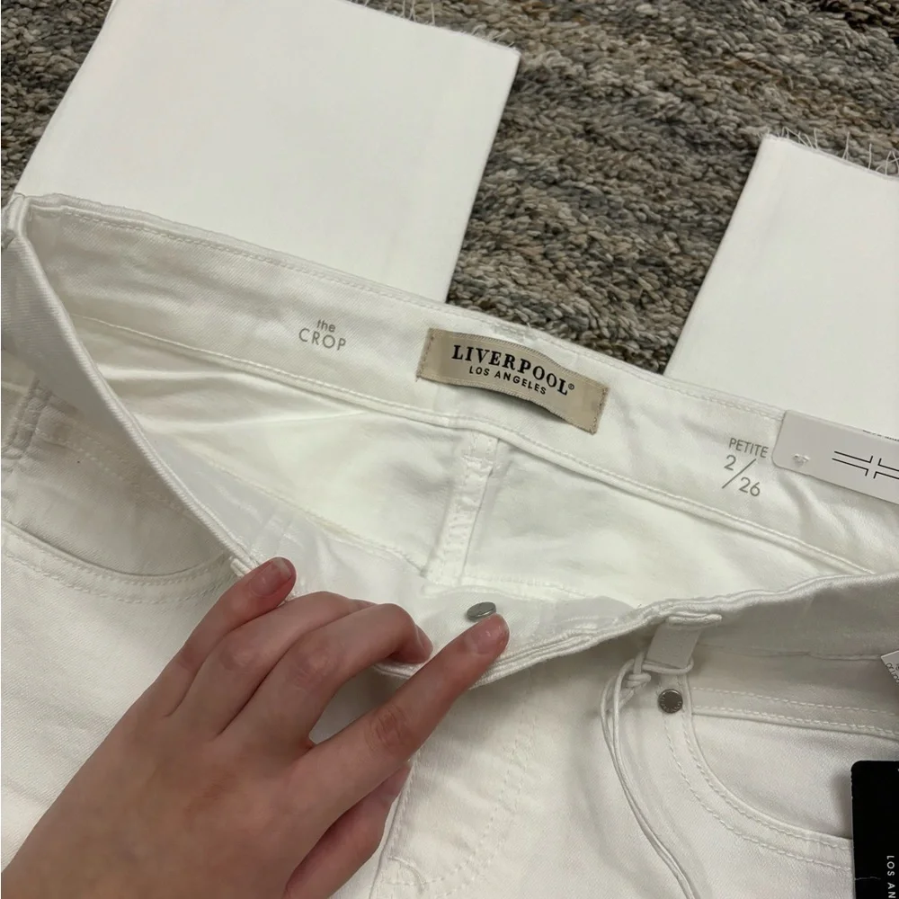 Liverpool Glider Cropped Pull-On Jeans Sz 2/26P NWT | Liverpool Pull-On Cropped- - Picture 8 of 15